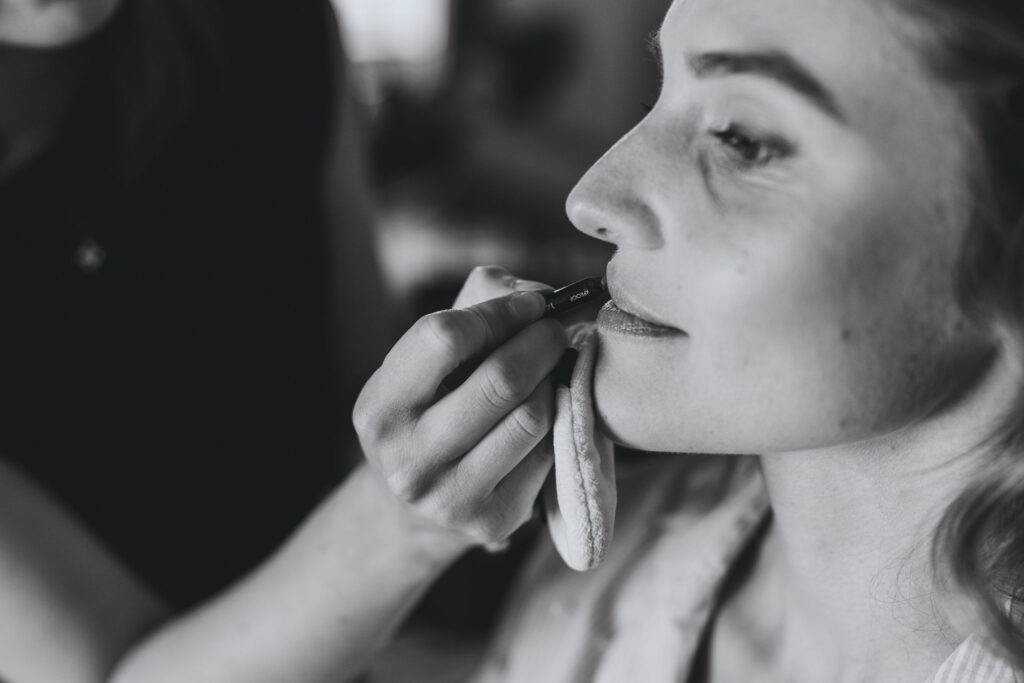 Séance maquillage